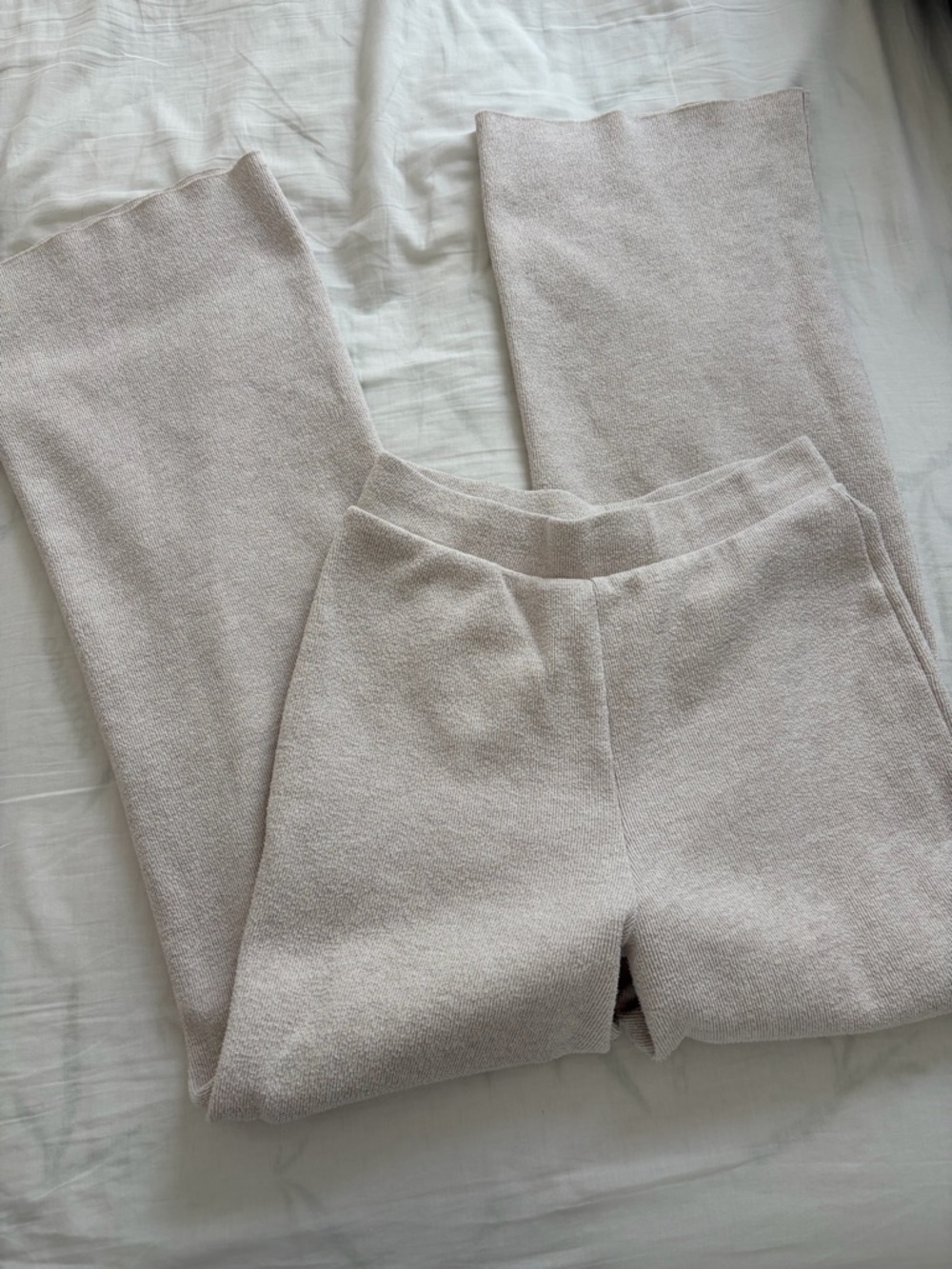 Zara Wide-Leg Knit Pants